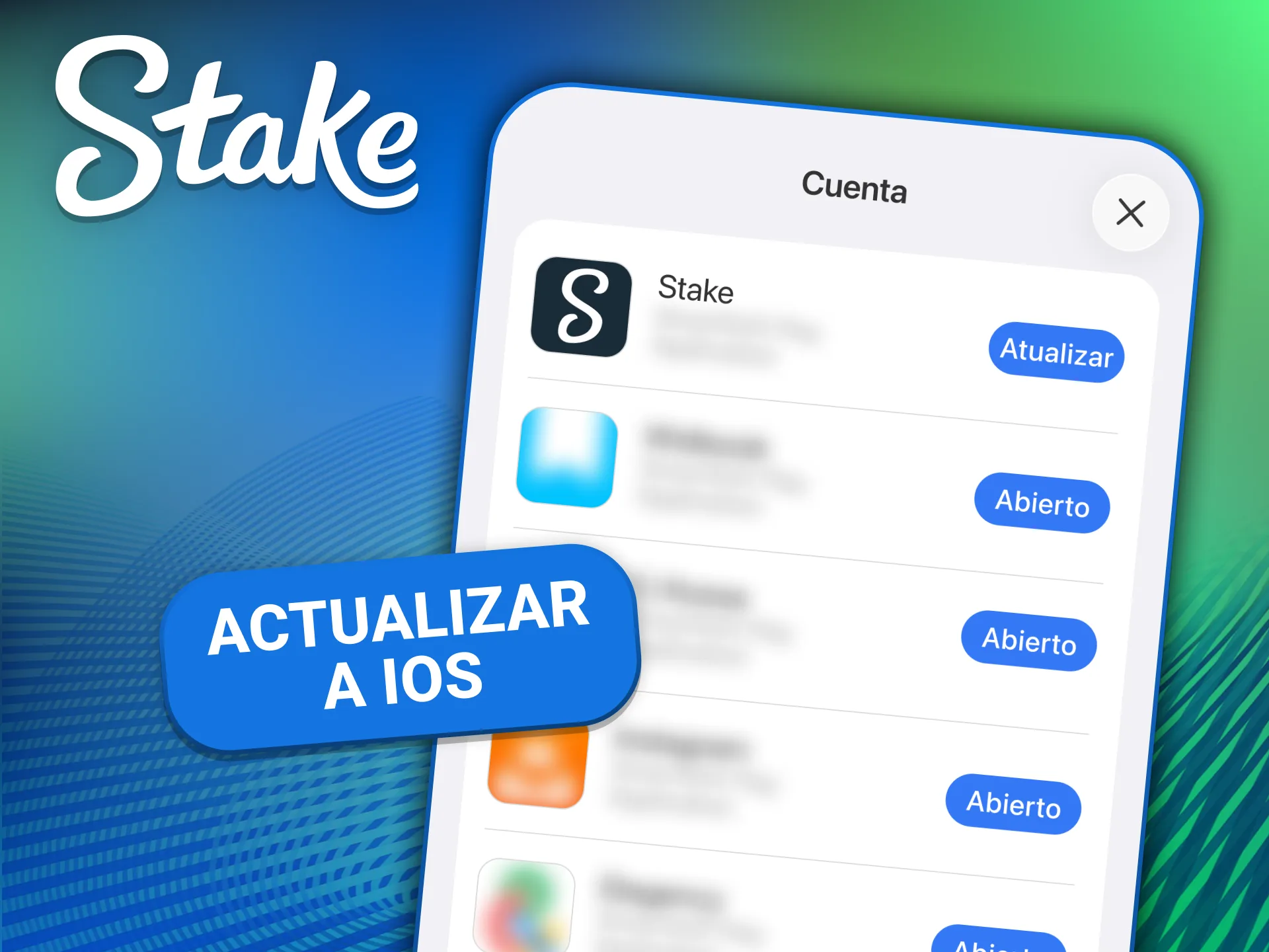 Bajá la nueva actualización de software de la app de Stake para iOS.