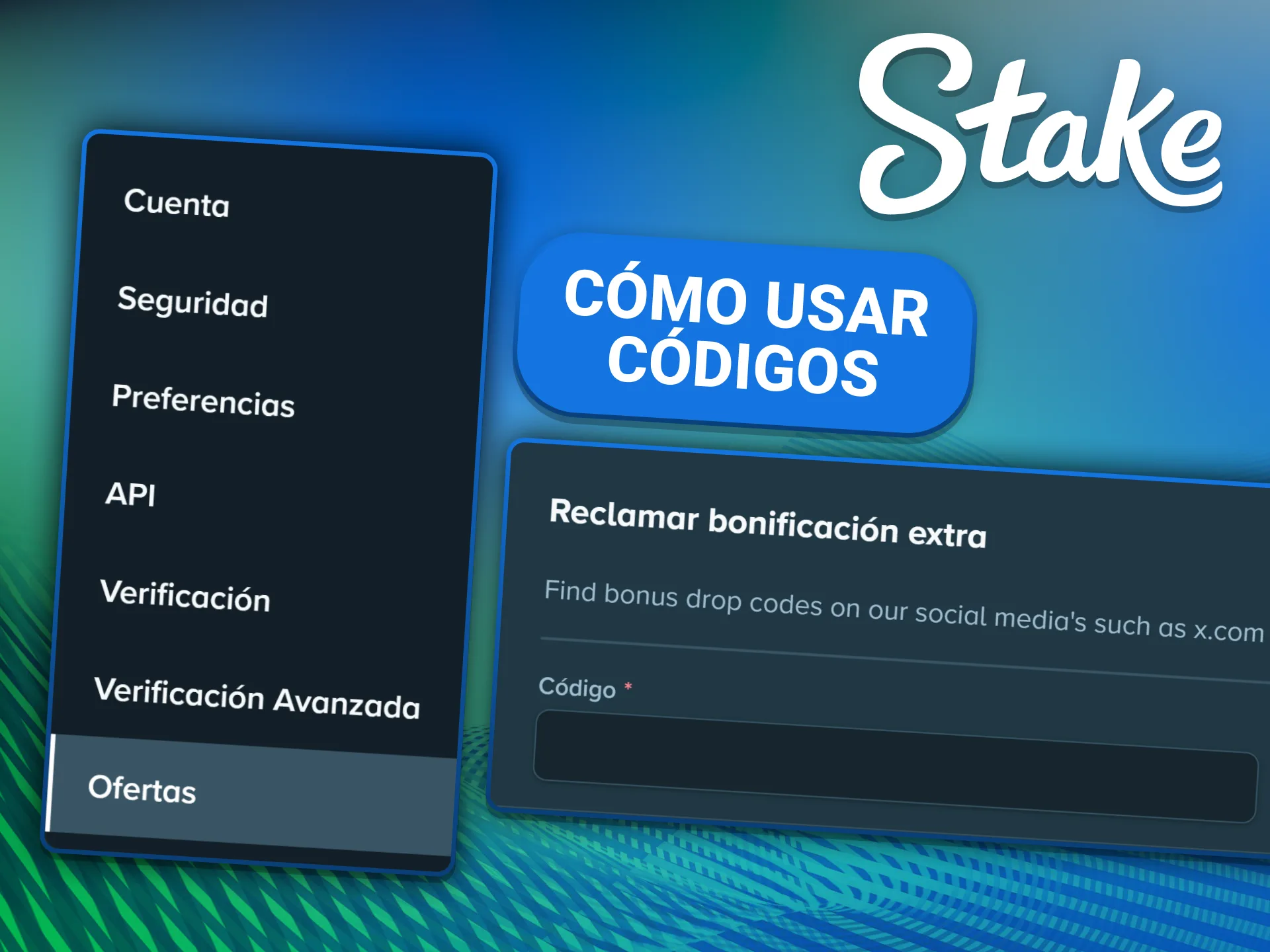 Usá los códigos promocionales ocultos para canjear recompensas instantáneas en Stake.